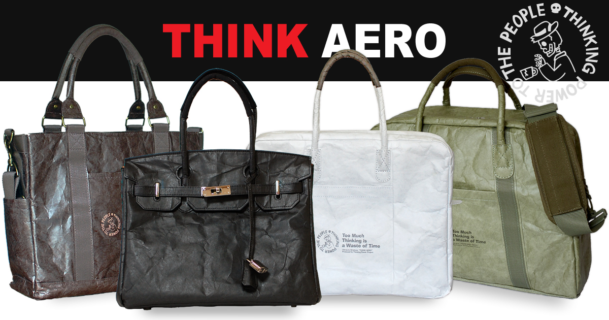 超軽量！タイベック®素材のバッグ THINK AERO（シンクエアロ）