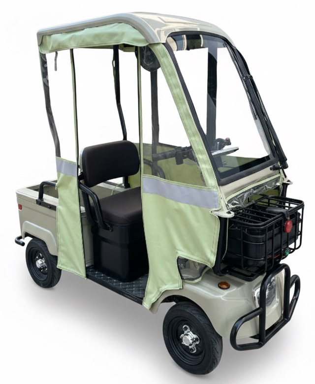 レインカバー(オプション)装着時